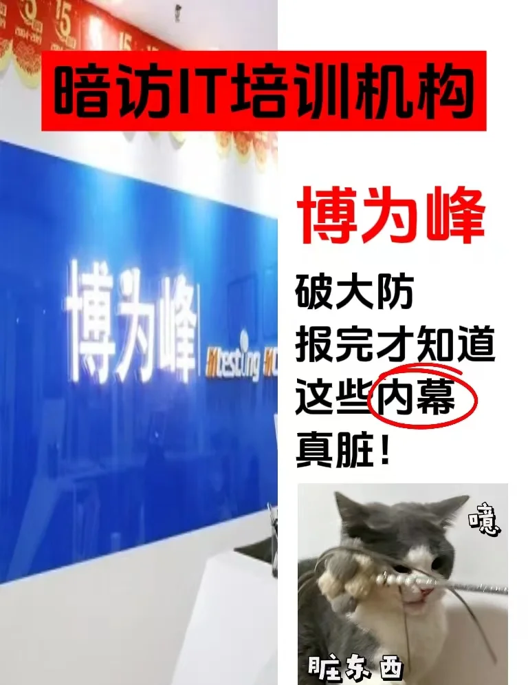 详细阅读:深圳博为峰培训机构(博为峰培训包就业是真的吗) 深圳博为峰培训机构(博为峰培训包就业是真的吗)